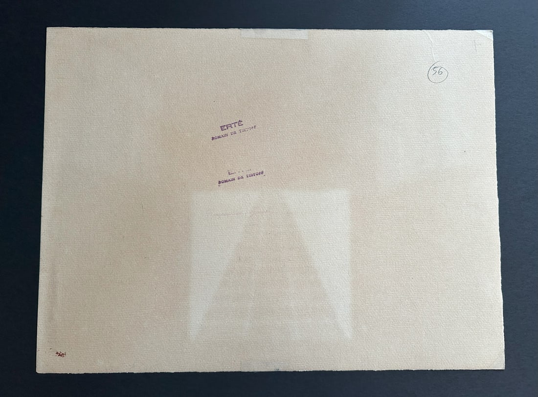 Erté, Theatrical Scenography, 1930s, Tempera, Cardboard - 7