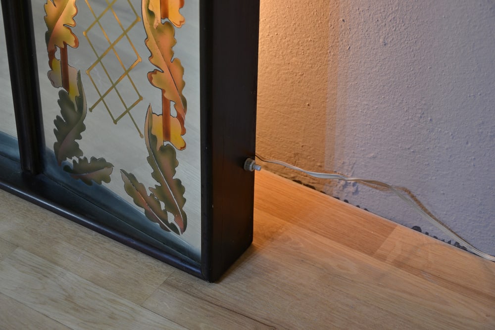 Backlit Mirror by Luigi Brusotti, Italy, 1940s - 5