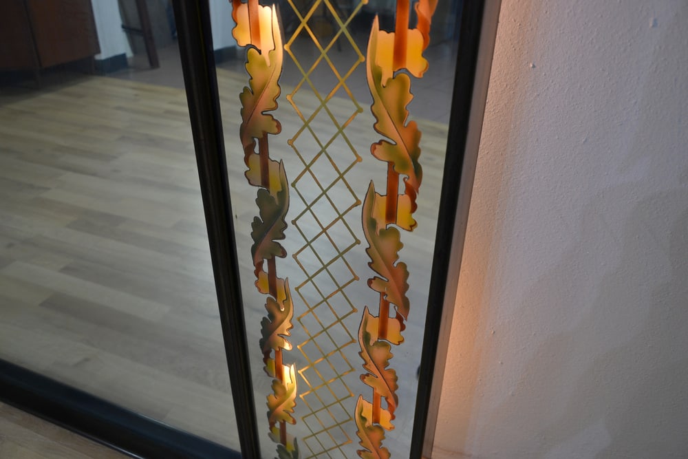 Backlit Mirror by Luigi Brusotti, Italy, 1940s - 6