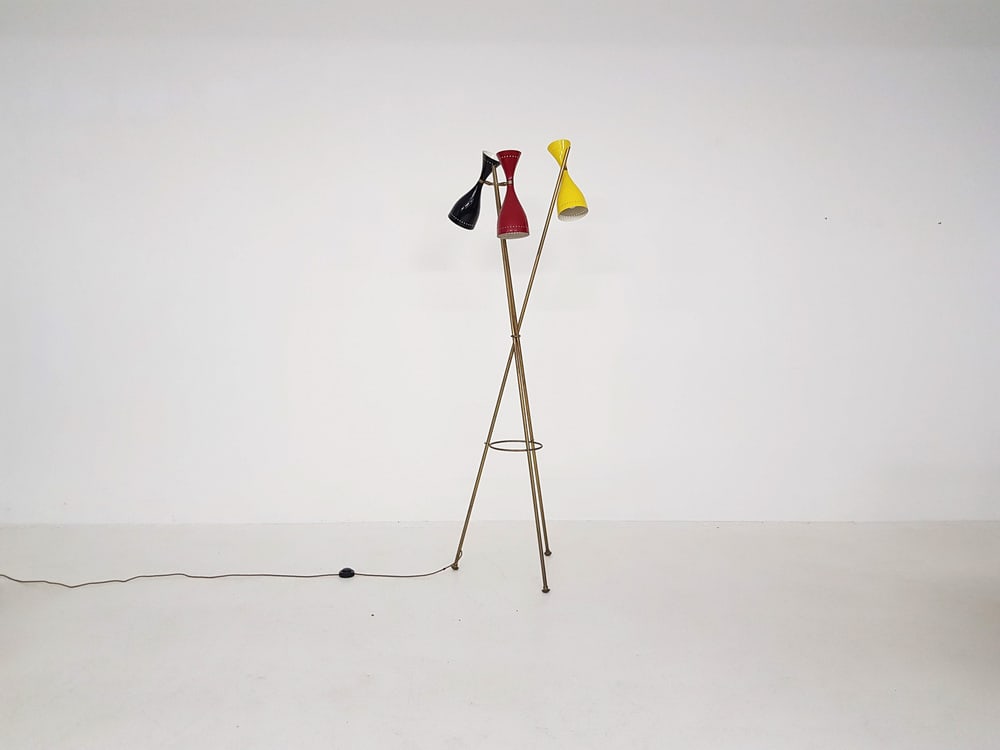 Floor Lamp in the style of Arredoluce, Italy, 1960s - 2