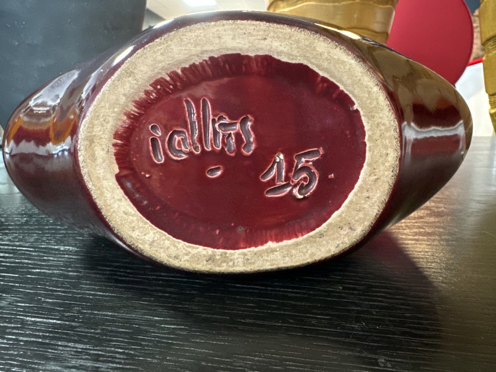 Ceramic Model N•15 Vase by Max Idlas, 1950s - 8