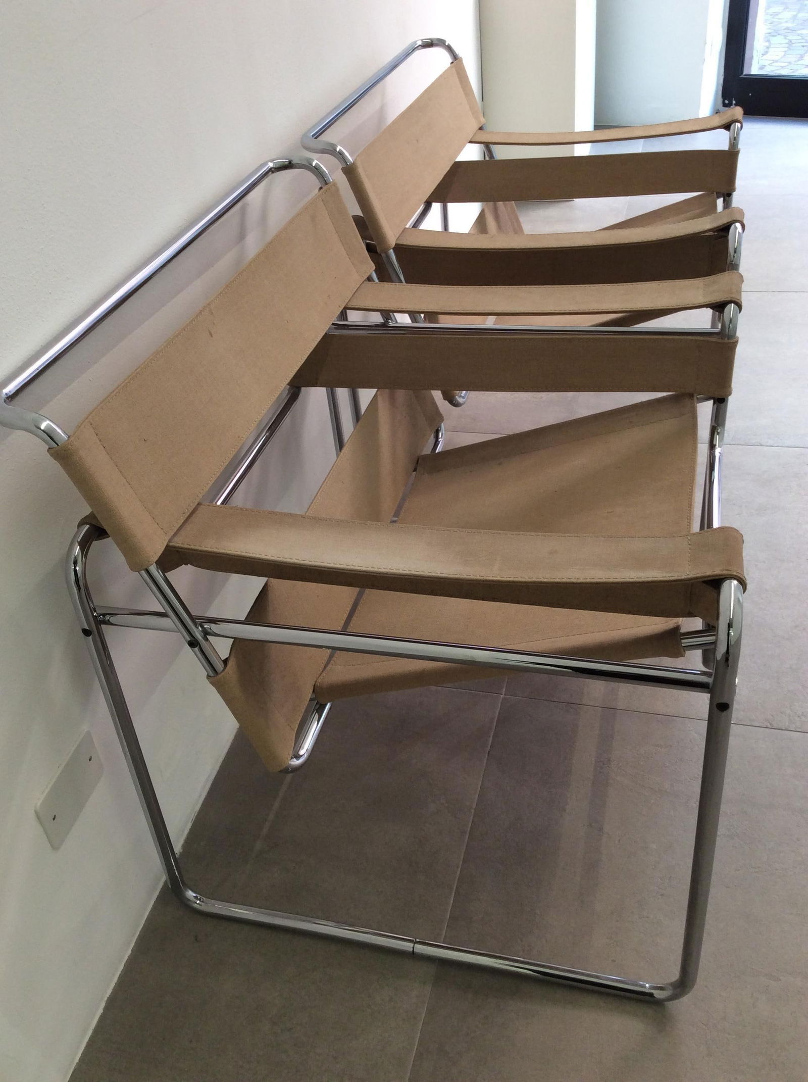 Wassily Armchairs by Marcel Breuer for Gavina, Set of 2 - 10