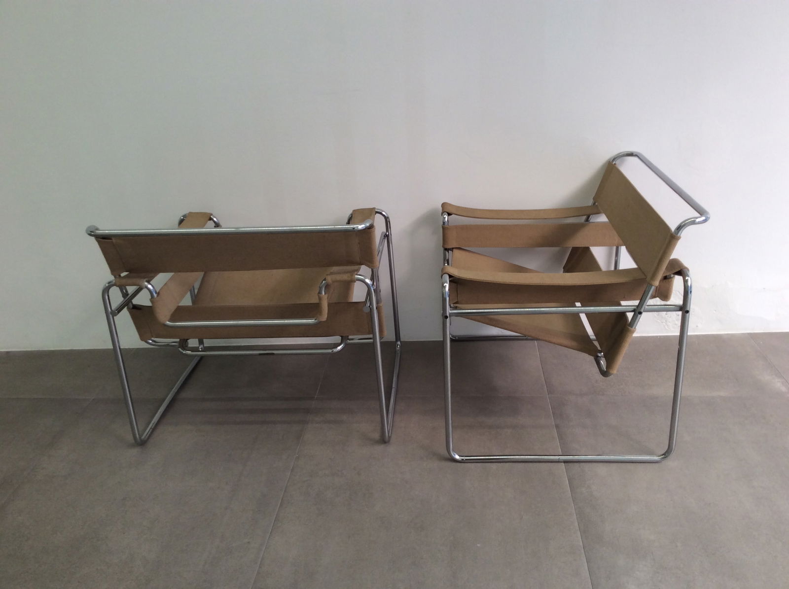 Wassily Armchairs by Marcel Breuer for Gavina, Set of 2 - 5