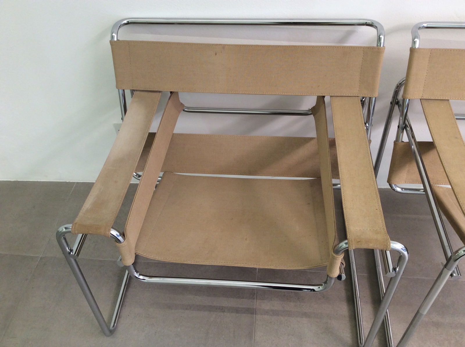 Wassily Armchairs by Marcel Breuer for Gavina, Set of 2 - 9