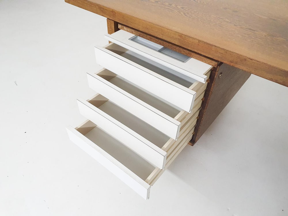 Wenge Desk attributed to T Spectrum, 1960s - 11