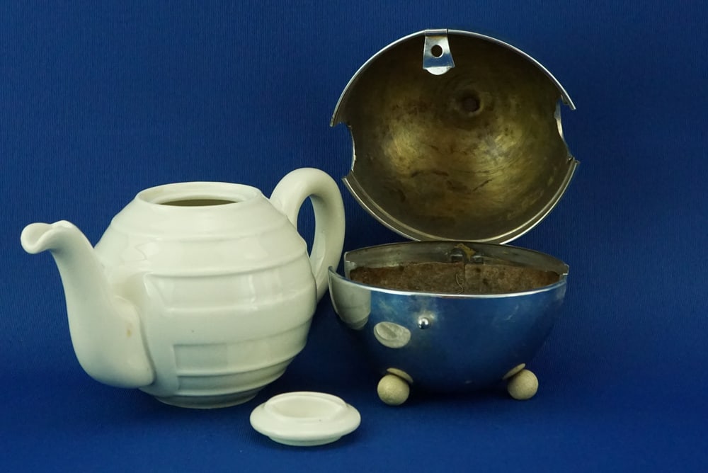 Art Deco Teapot from Bauscher Weiden, Germany, 1900s - 10