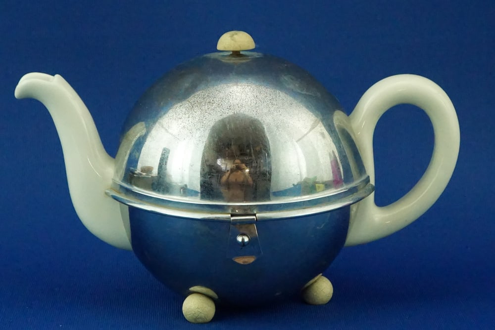 Art Deco Teapot from Bauscher Weiden, Germany, 1900s - 4