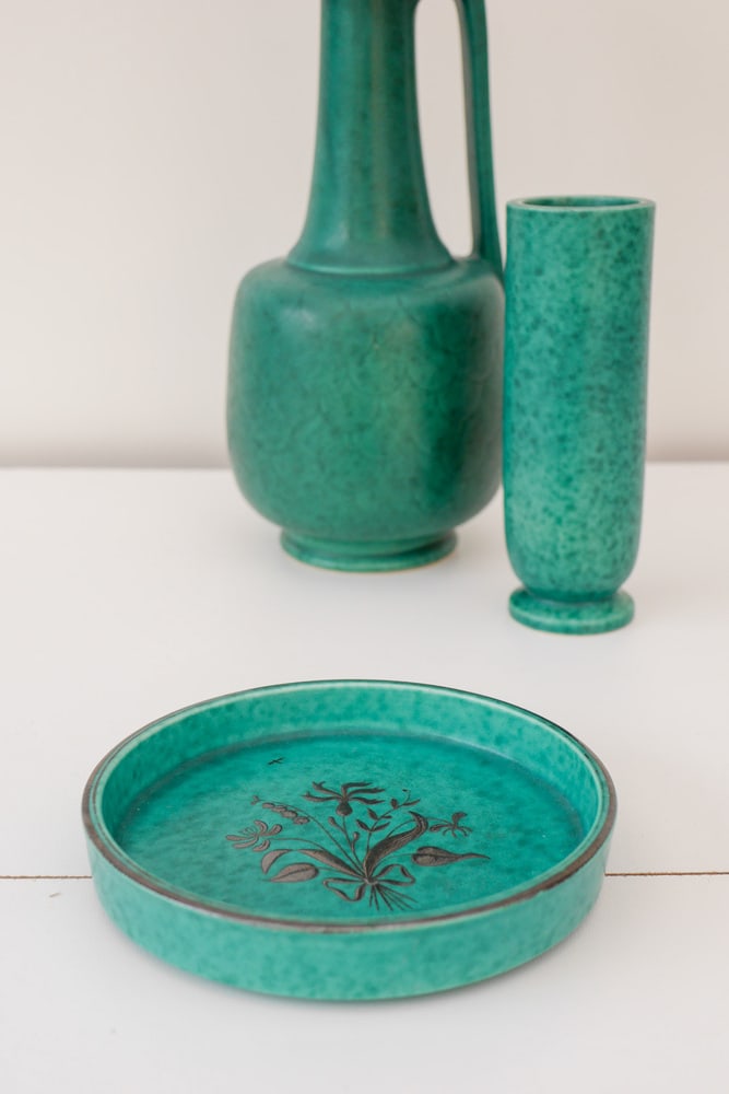 Grace Argenta Plate by Wilhelm Kåge for Gustavsberg - 5