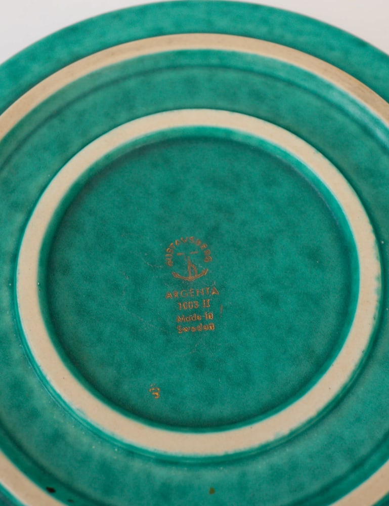 Grace Argenta Plate by Wilhelm Kåge for Gustavsberg - 7