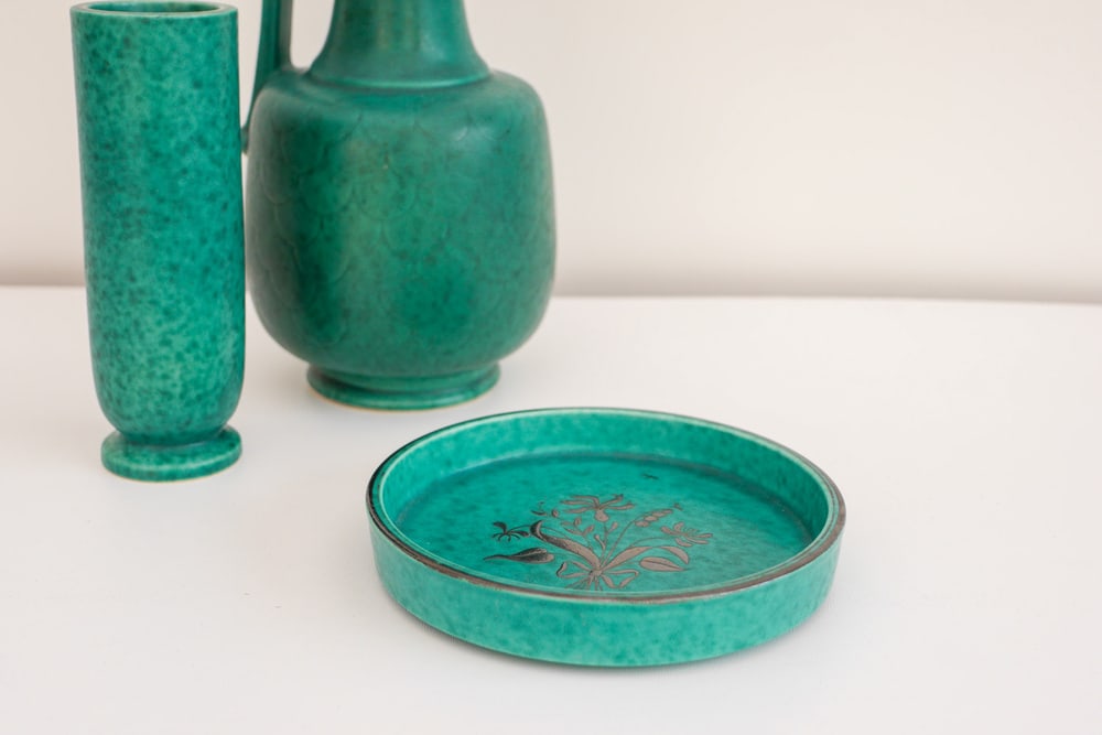 Grace Argenta Plate by Wilhelm Kåge for Gustavsberg - 9