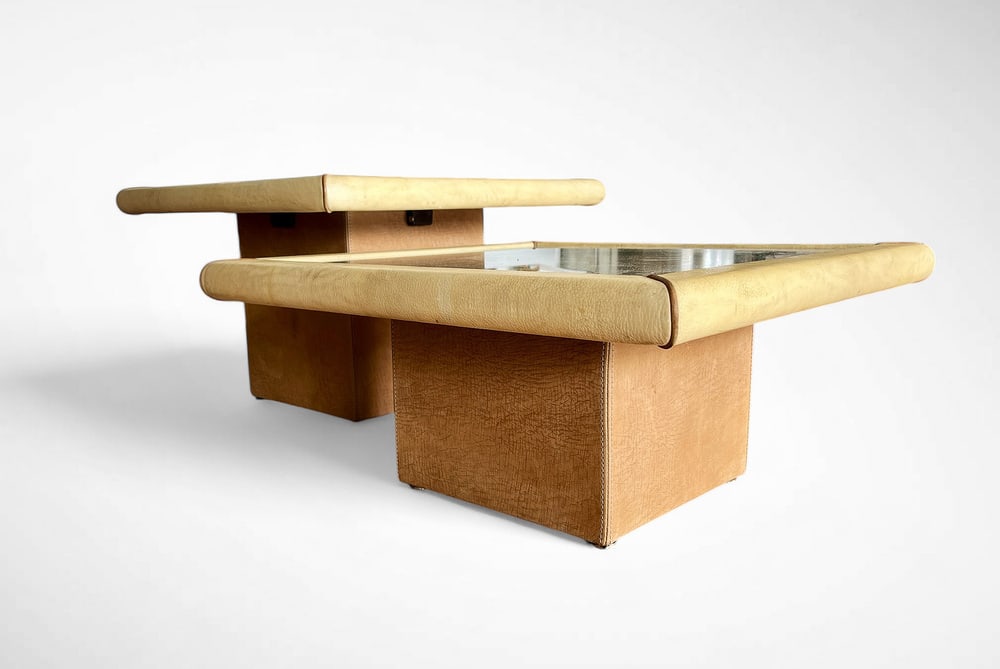 Set of Side Tables by Carlo Bartoli, 1980s - 5