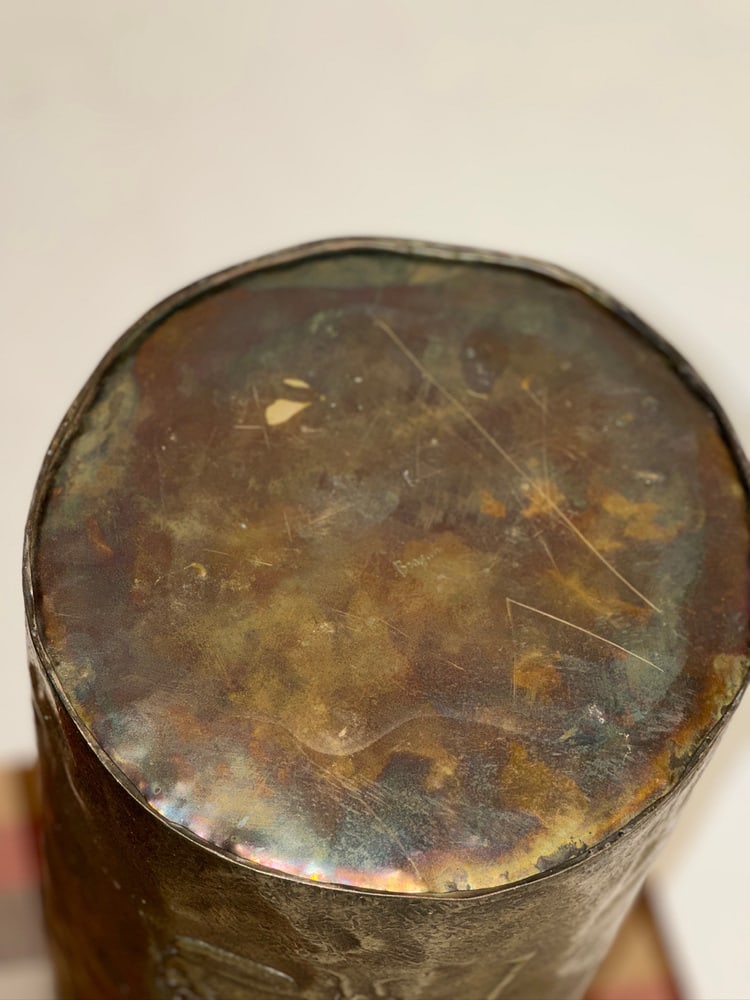 Brutalist Umbrella Stand by Angelo Bragalini, 1960s - 3