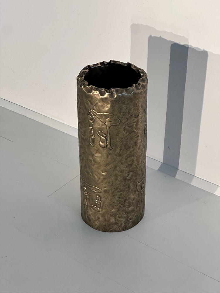 Brutalist Umbrella Stand by Angelo Bragalini, 1960s - 6