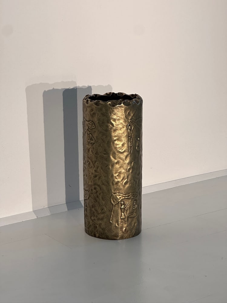 Brutalist Umbrella Stand by Angelo Bragalini, 1960s - 7