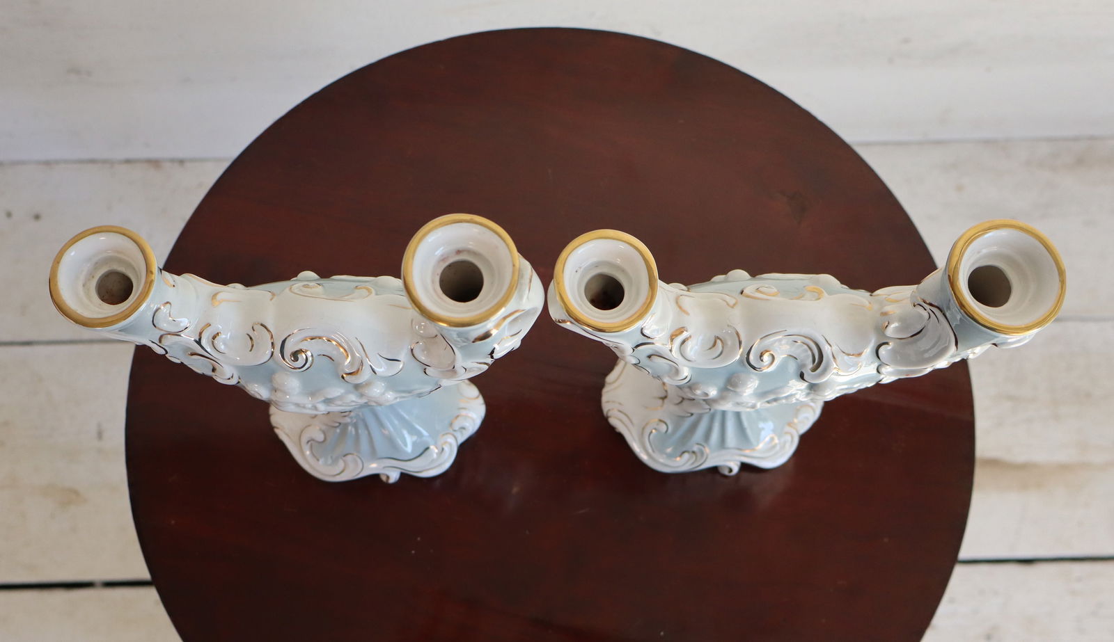 Ceramic Pieces in Capodimonte Ceramic, 1950s, Set of 5 - 13