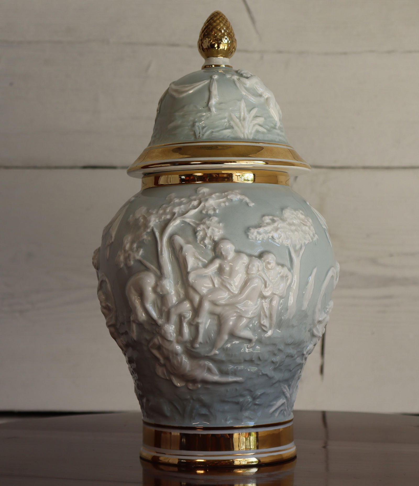 Ceramic Pieces in Capodimonte Ceramic, 1950s, Set of 5 - 14