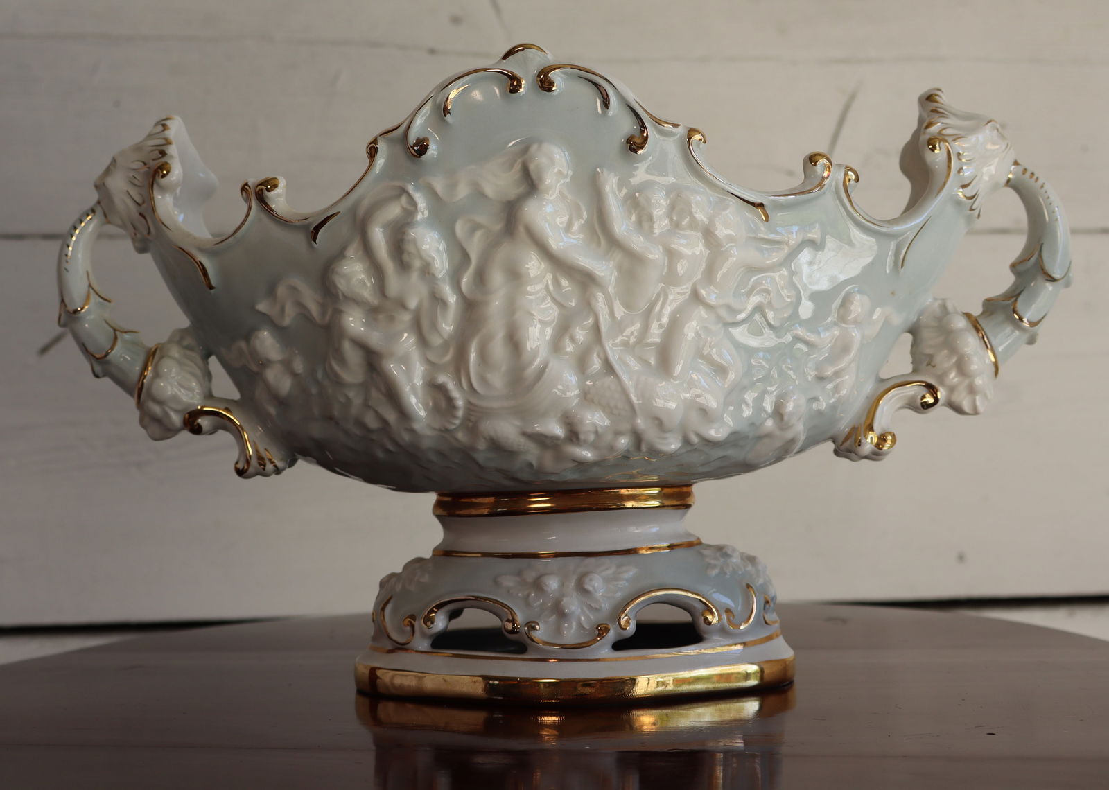 Ceramic Pieces in Capodimonte Ceramic, 1950s, Set of 5 - 4