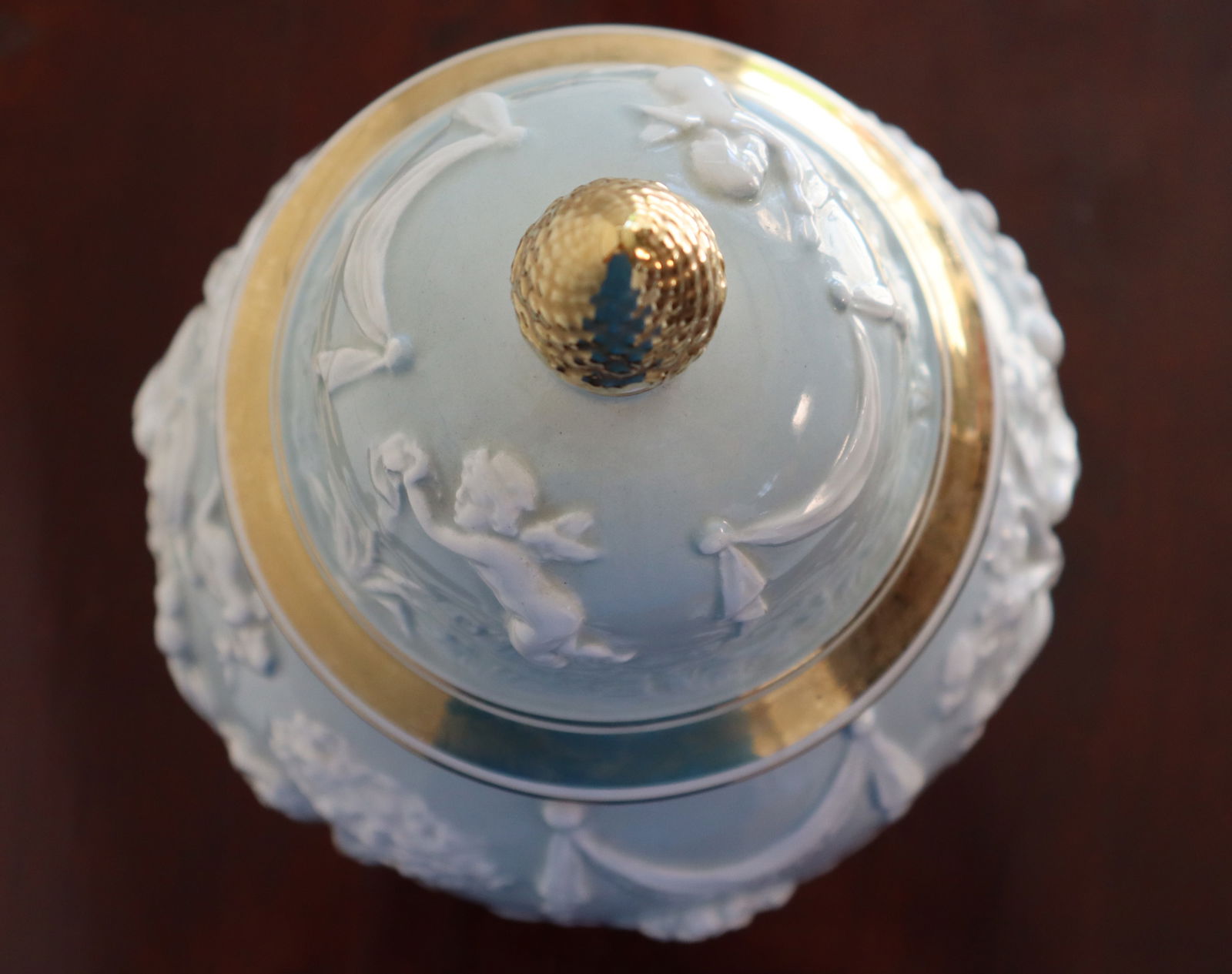 Ceramic Pieces in Capodimonte Ceramic, 1950s, Set of 5 - 7