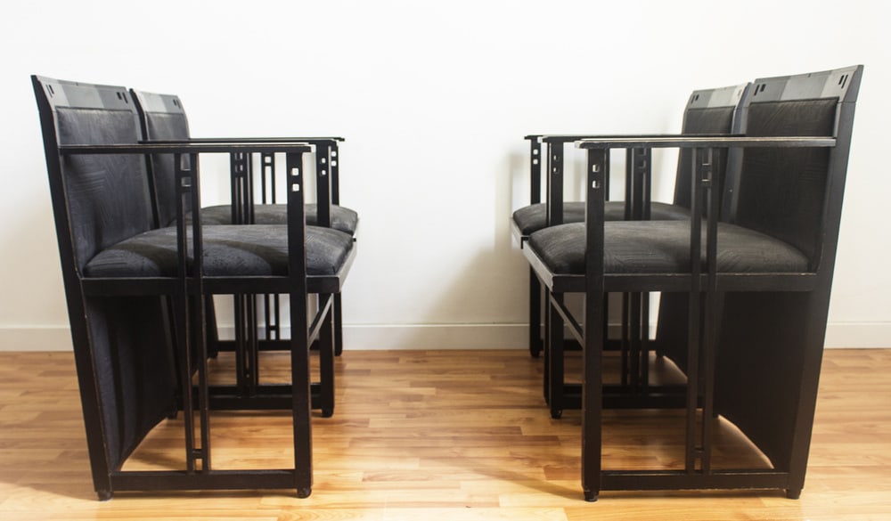 Galaxy Chairs by Umberto Asnago for Giorgetti, Set of 4 - 7