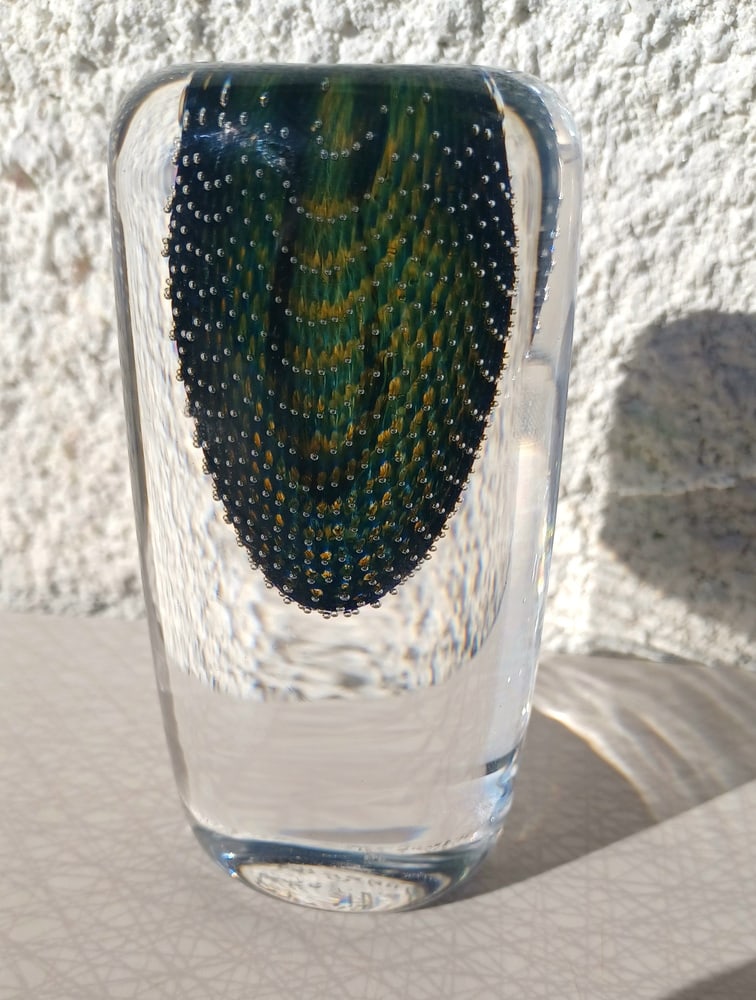 Art Glass Kraka Vase by Sven Palmqvist for Orrefors - 3