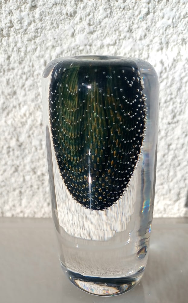 Art Glass Kraka Vase by Sven Palmqvist for Orrefors - 7