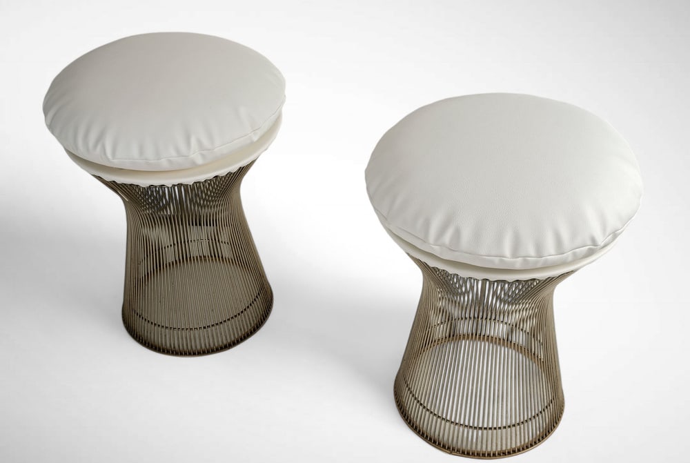 Stools by Warren Platner for Knoll, Set of 2 - 2
