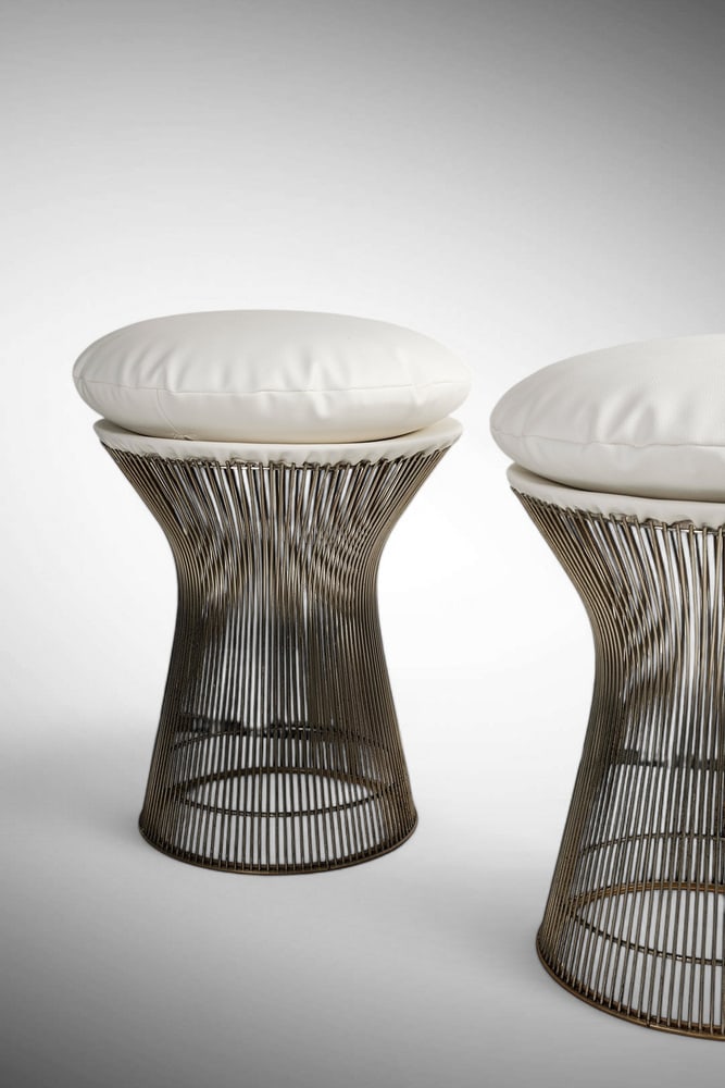 Stools by Warren Platner for Knoll, Set of 2 - 3