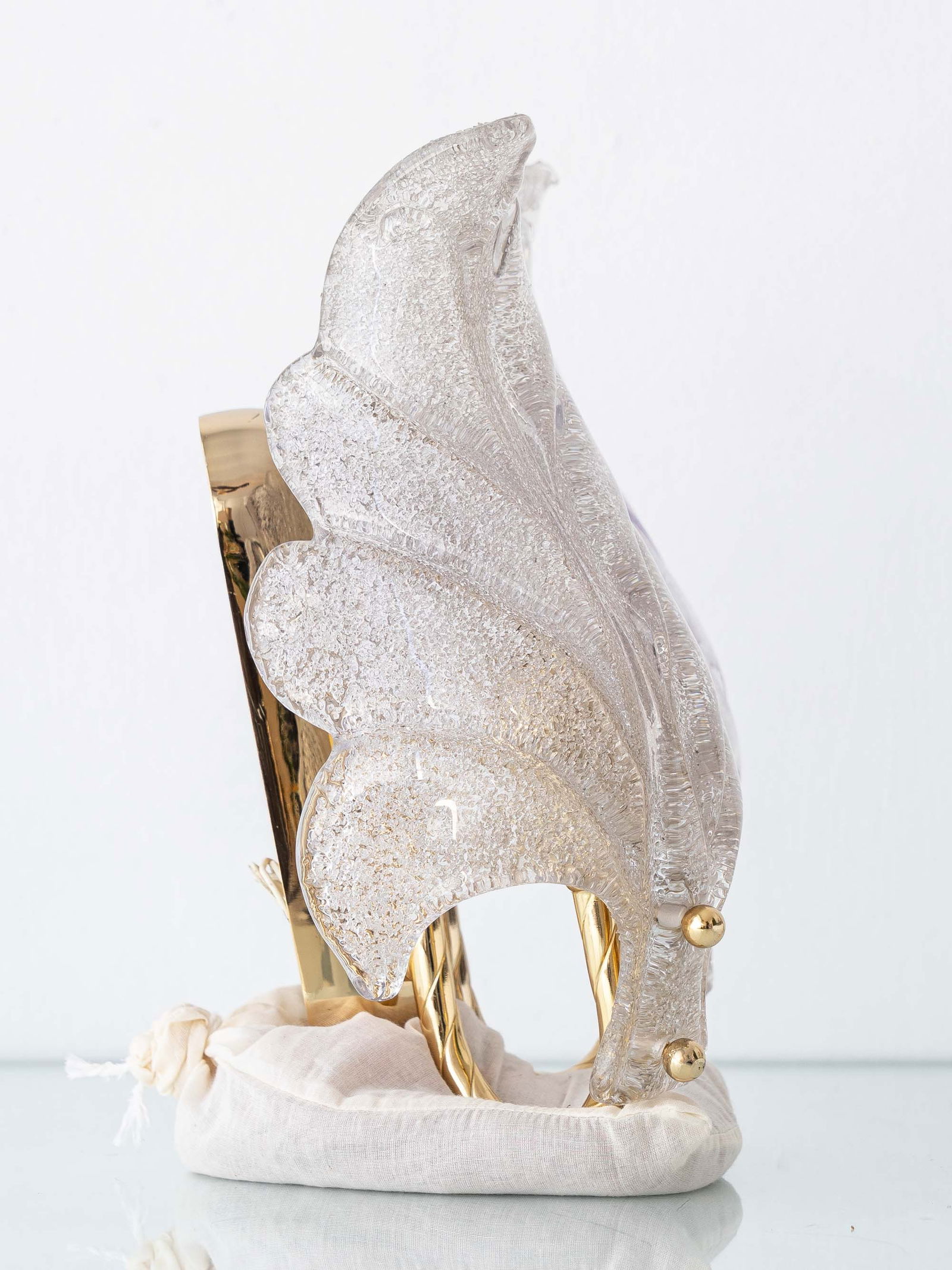 Mid-Century Graniglia Glass Wall Sconce, Italy, 1960s - 3