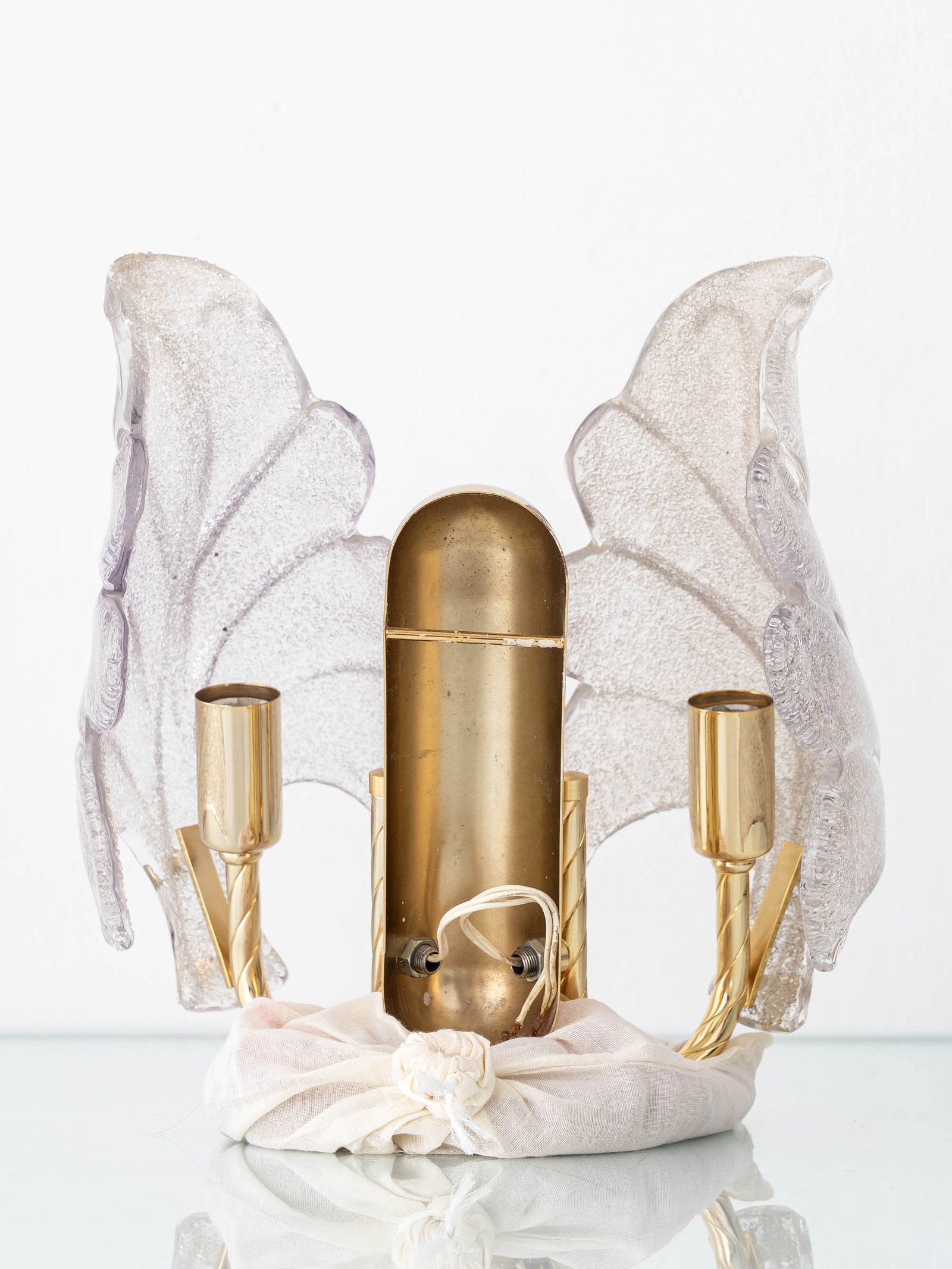 Mid-Century Graniglia Glass Wall Sconce, Italy, 1960s - 4