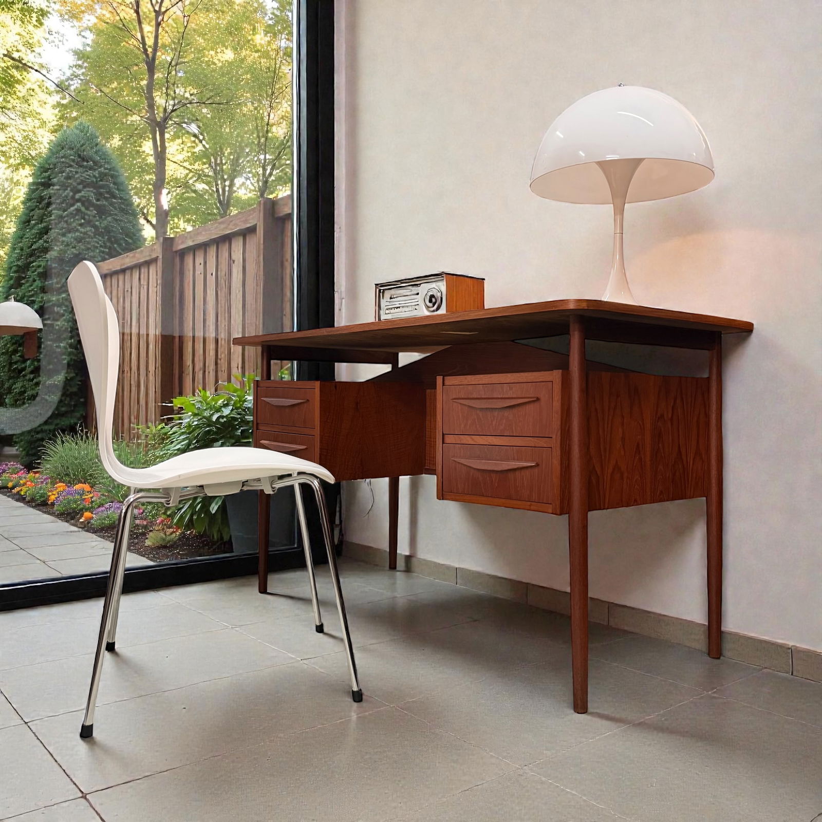 Mid-Century Desk by Gunnar Nielsen Tibergaard, 1960s - 2