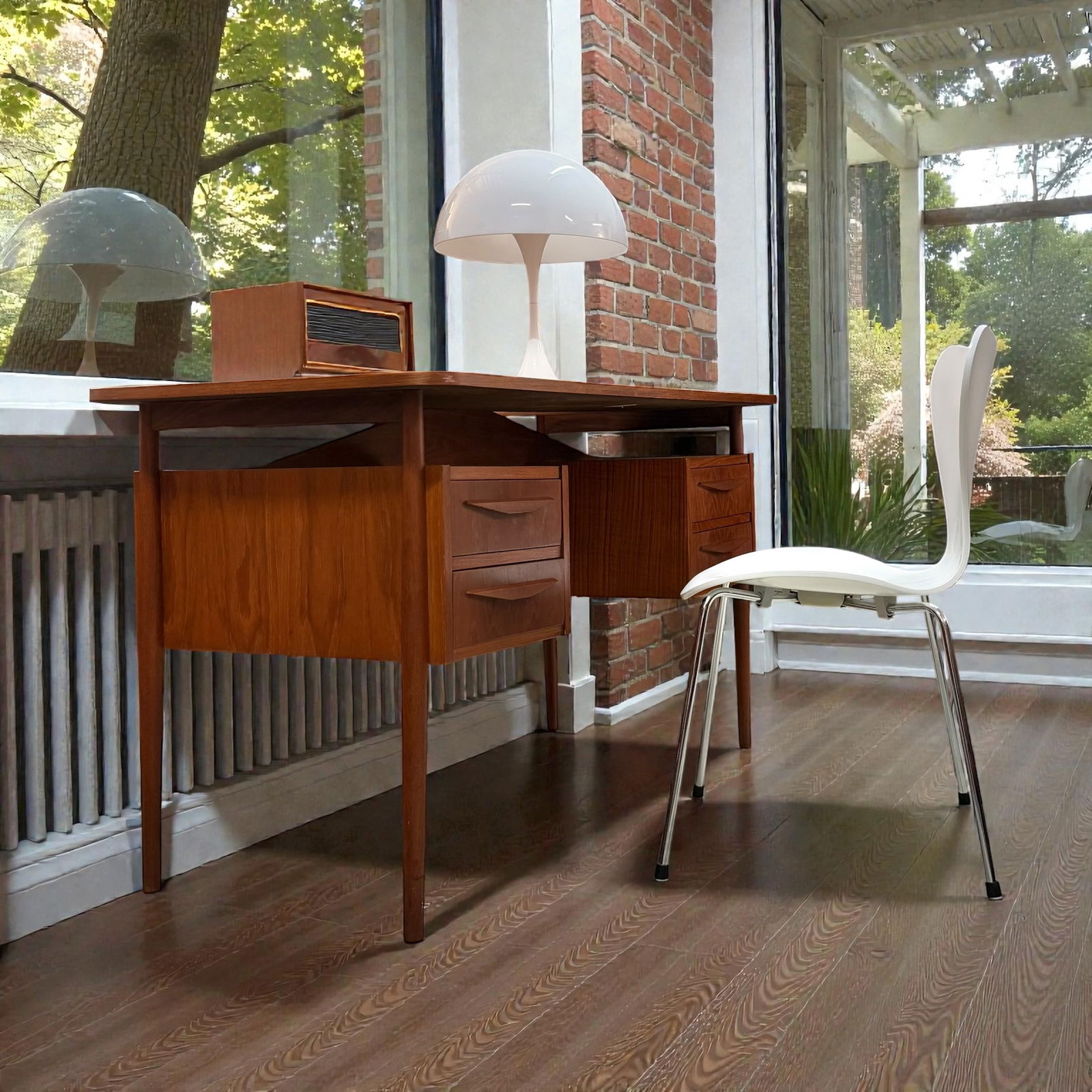 Mid-Century Desk by Gunnar Nielsen Tibergaard, 1960s - 3