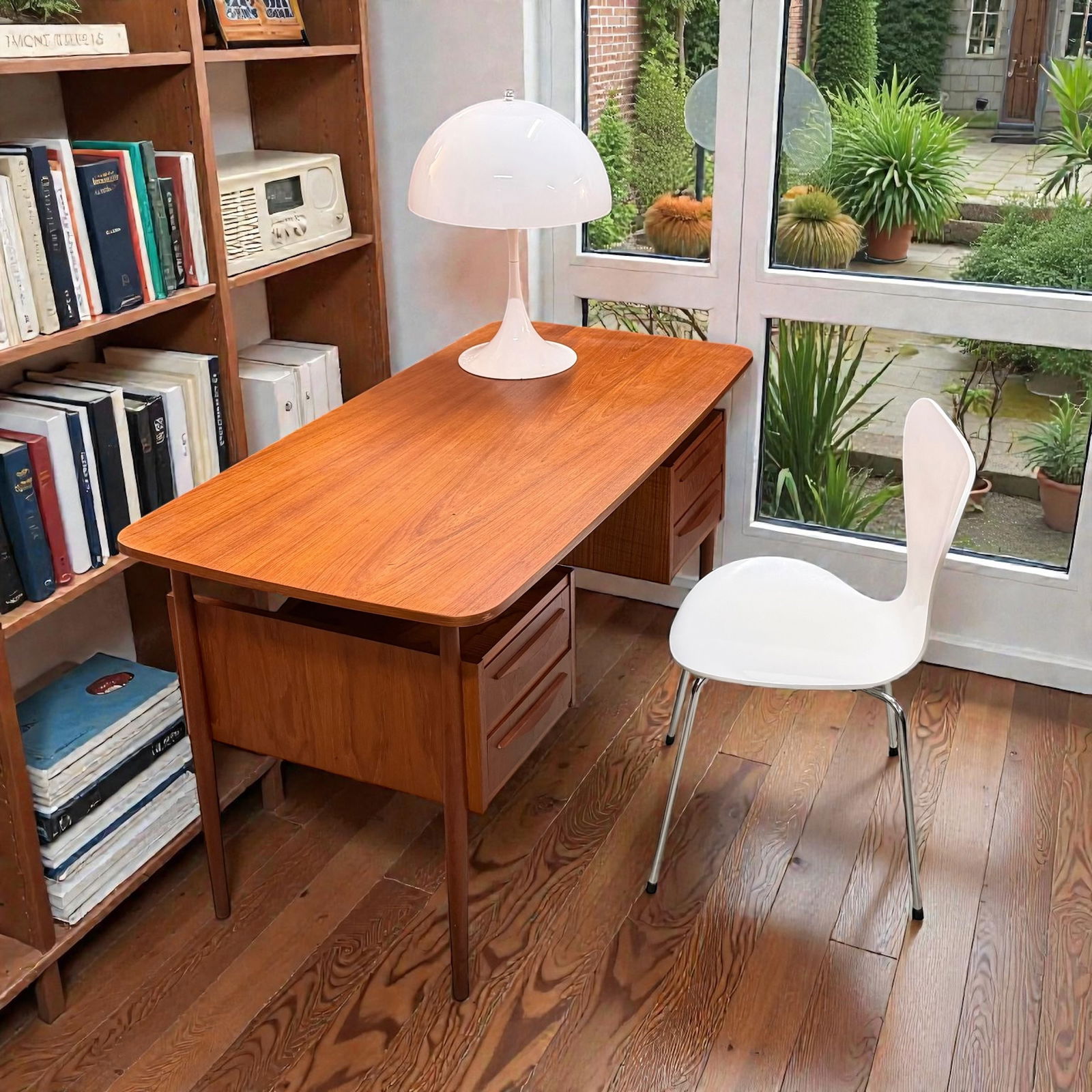 Mid-Century Desk by Gunnar Nielsen Tibergaard, 1960s - 5