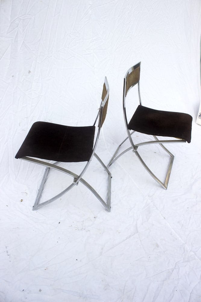 Luisa Chairs by Cuneo for Mobel Italia, Set of 2 - 10
