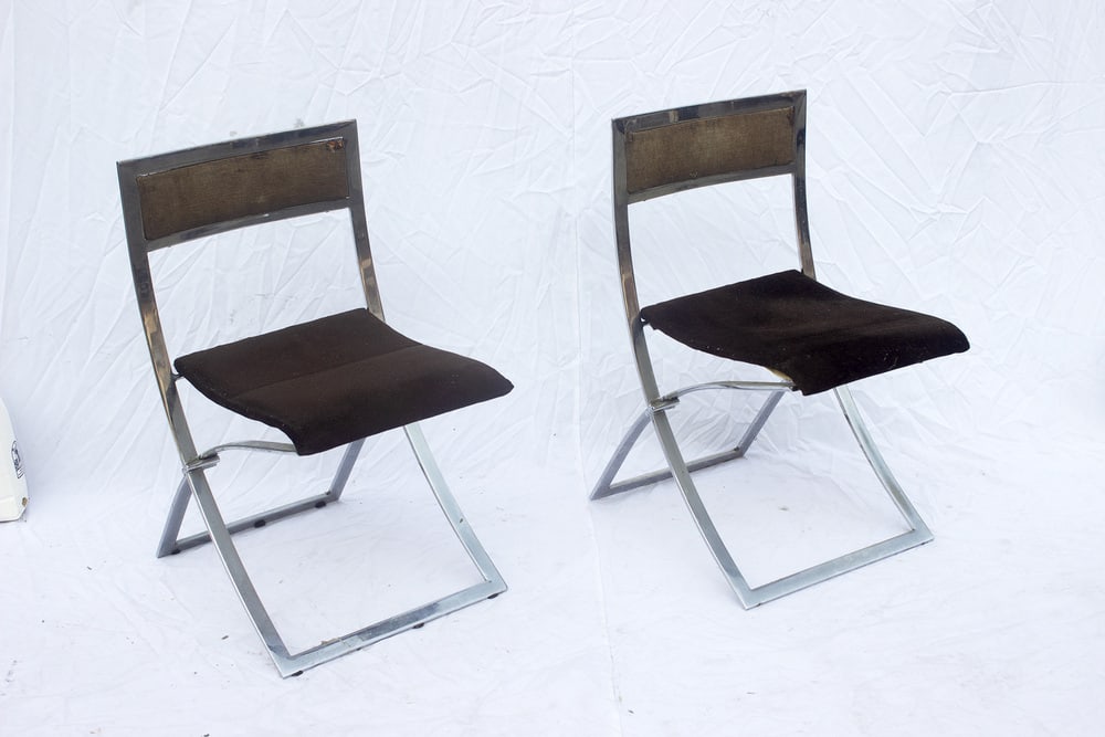 Luisa Chairs by Cuneo for Mobel Italia, Set of 2 - 3