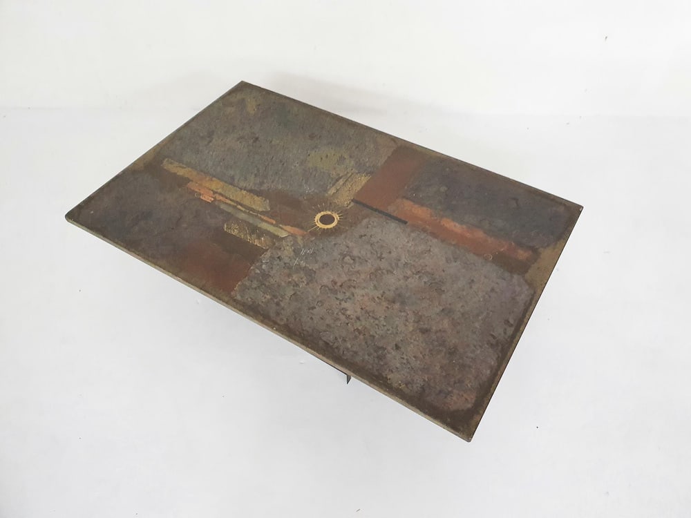 Dutch Stone Coffee Table by Paul Kingma, 1981 - 4