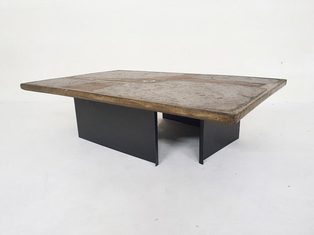 Dutch Stone Coffee Table by Paul Kingma, 1981 - 6
