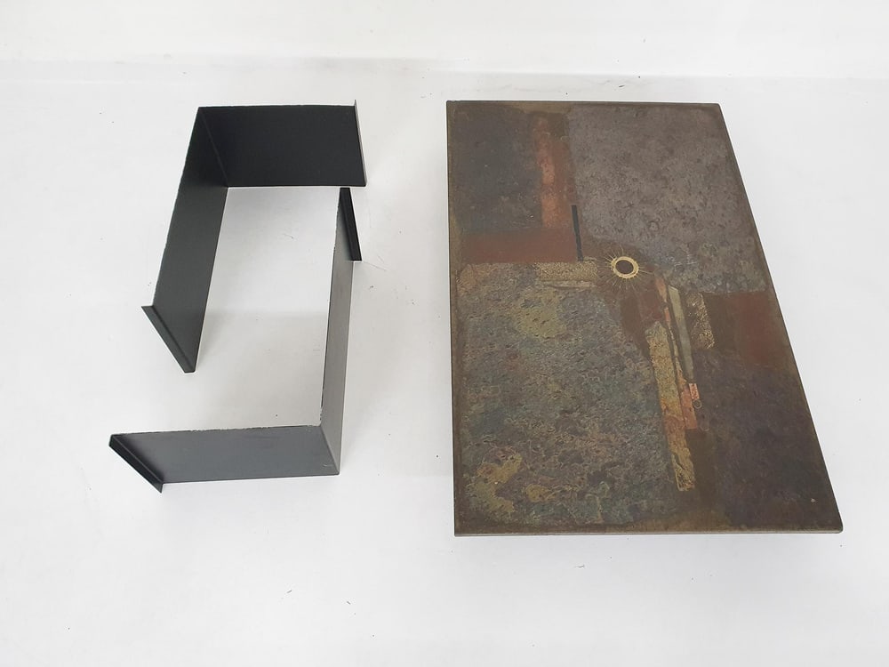 Dutch Stone Coffee Table by Paul Kingma, 1981 - 7