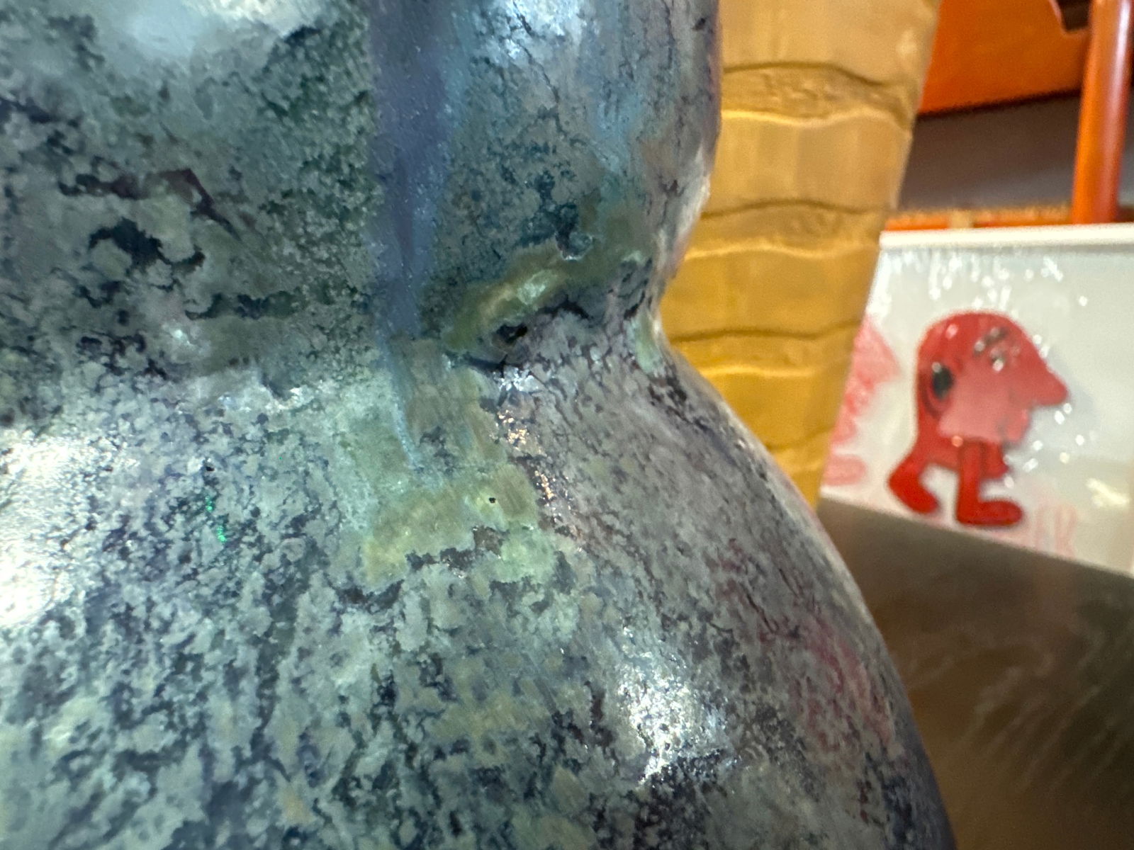 Large Bilobed Ceramic Vase byFelix Gête for CAB, 1920s - 4