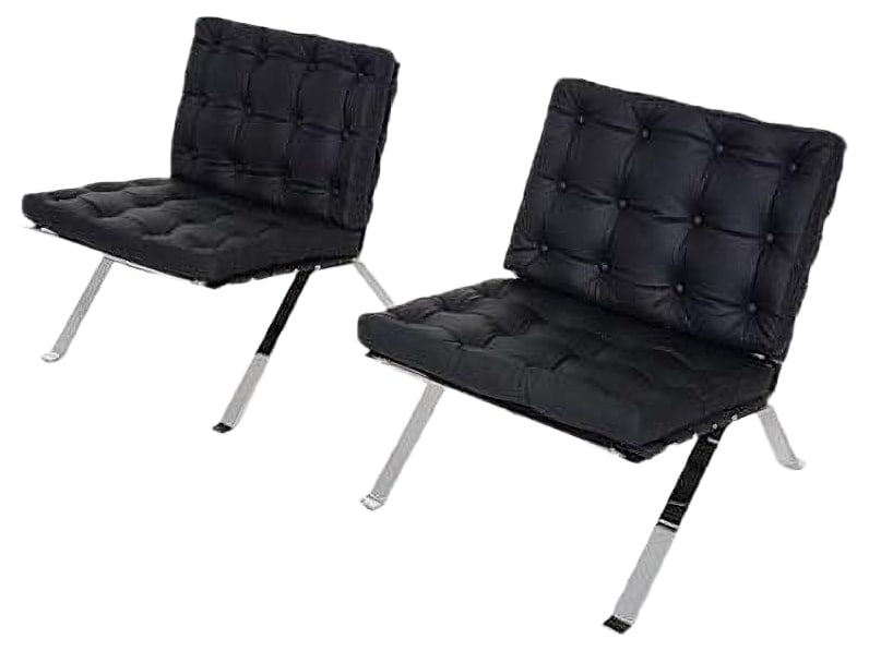 Set of Model Euro 1600 Lounge Chairs for Girsberger (1 of 13)
