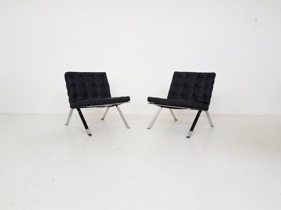 Set of Model Euro 1600 Lounge Chairs for Girsberger - 8