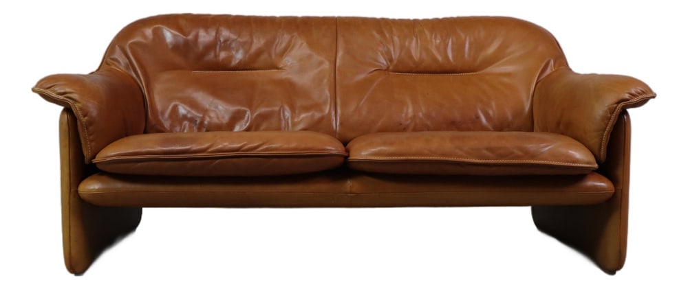 DS-16 Leather Sofa from de Sede, Switzerland, 1970s (1 of 20)