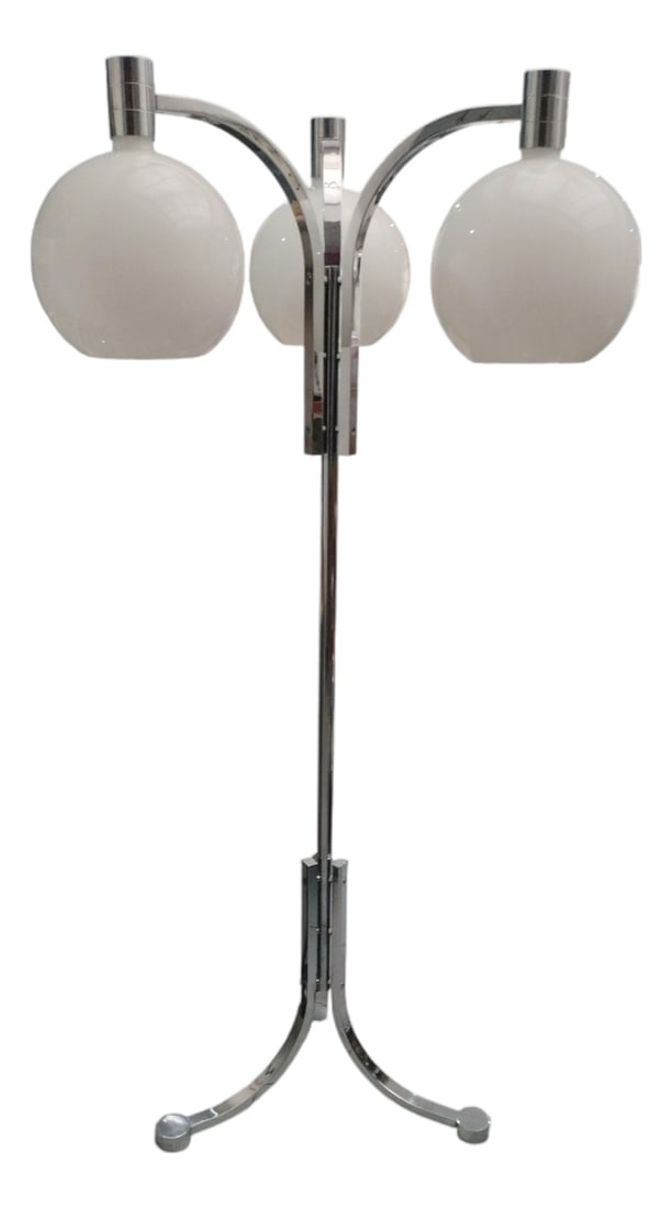 Lamp attributed to Franco Albini, 1950s: Franco Albini iconic floor lamp.Good condition Original cable and plug and dimmer switch fully working Country of Manufacture: Italy Design Period: 1950 to 1959 Production Period: 1950 to 1959