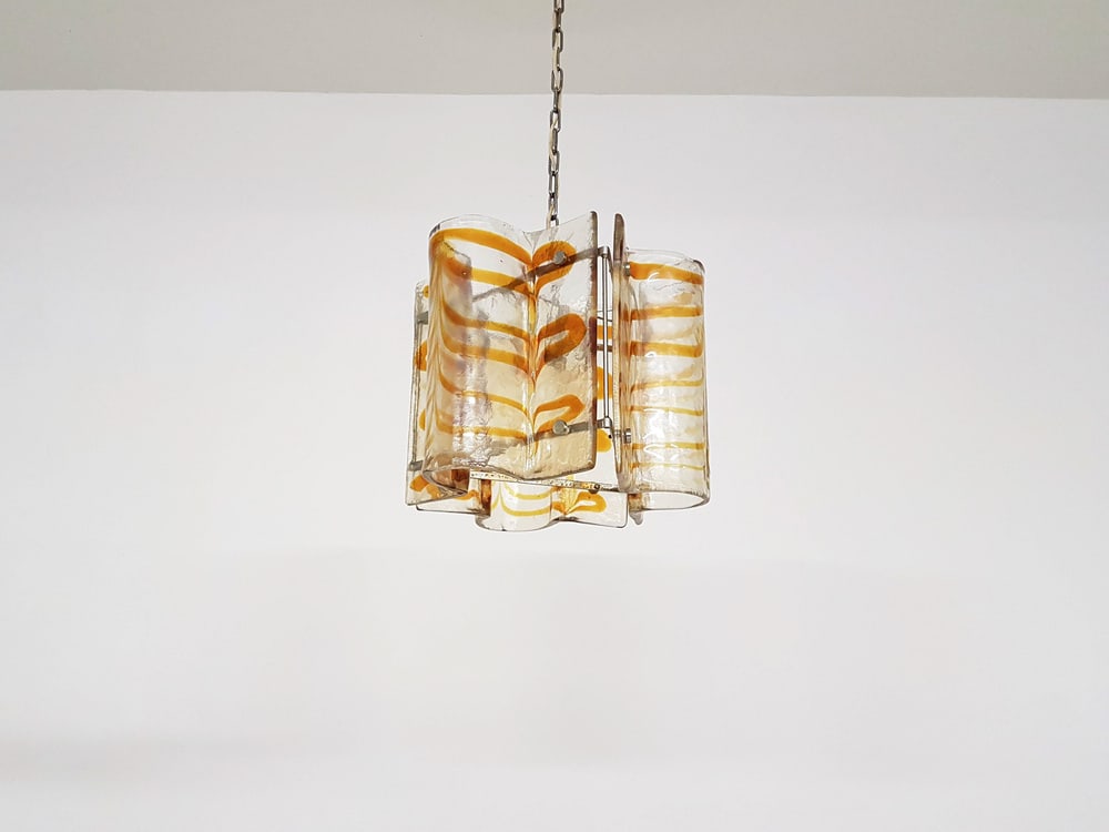 Italian Murano Glass Pendant Light, 1970s - 2