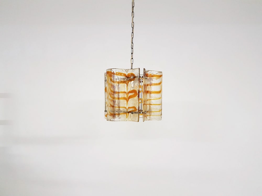 Italian Murano Glass Pendant Light, 1970s - 3