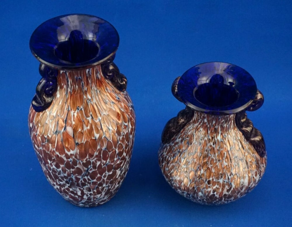 Glass Vases, 1960s, Set of 2 - 6