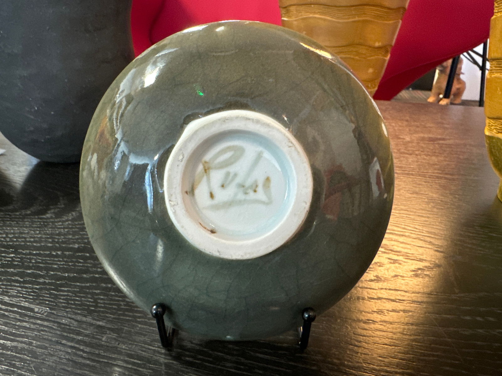 Table Bowl by Alain Rufas for Vallauris, 1970s - 3