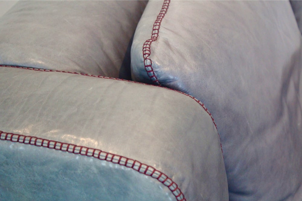 Leather Lounge Chairs by Paoloa Navone, Set of 2 - 11