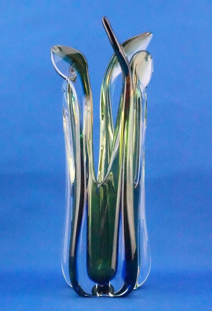 Murano Glass Vase attributed to Archimede Seguso - 8