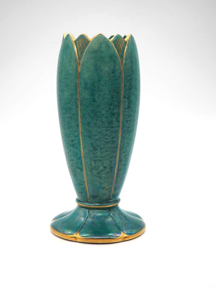 Vase by Josef Ekberg for Gustavsberg, Sweden, 1930s - 4