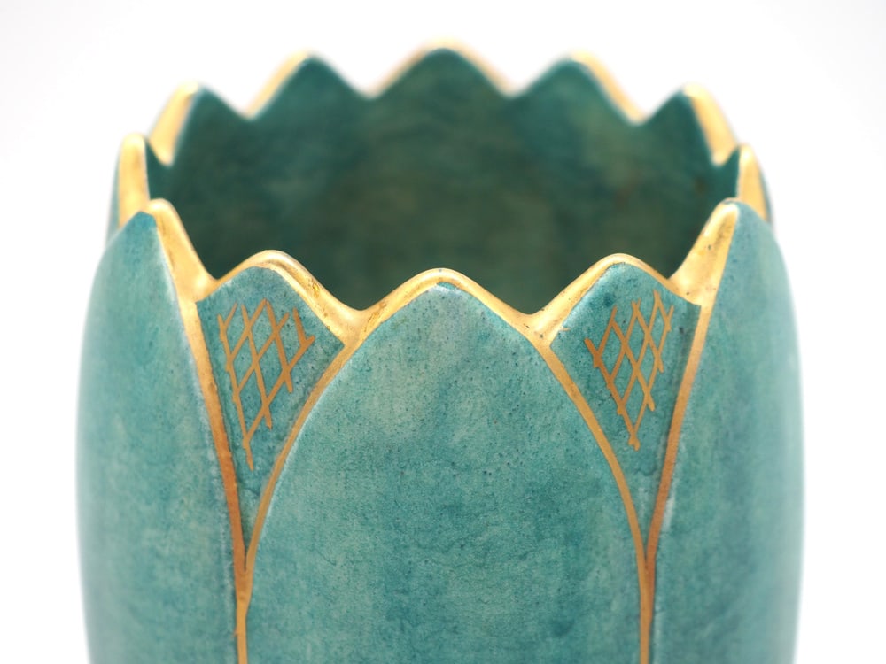 Vase by Josef Ekberg for Gustavsberg, Sweden, 1930s - 5